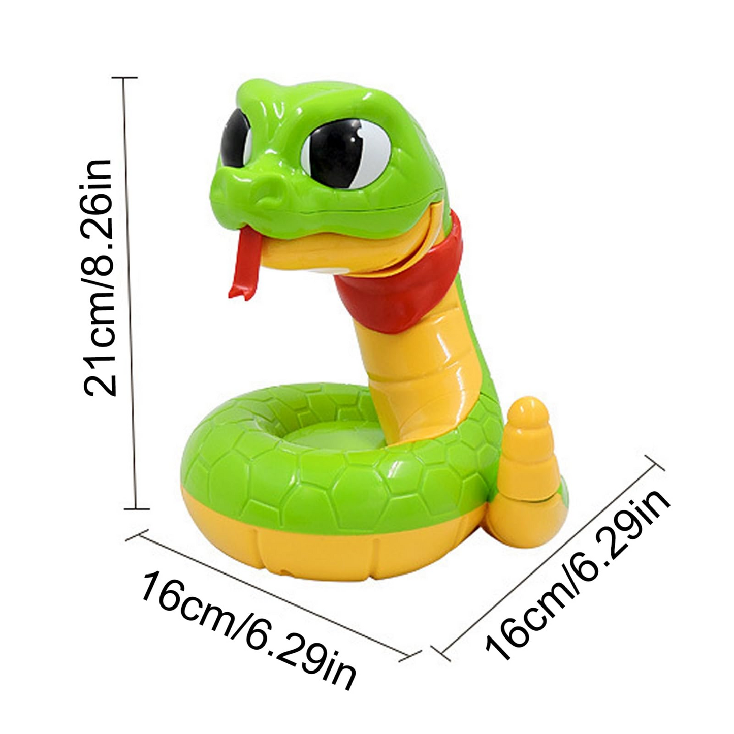 Electric Rattlesnake Toy Snake Scary Trick Toy for Kids Play