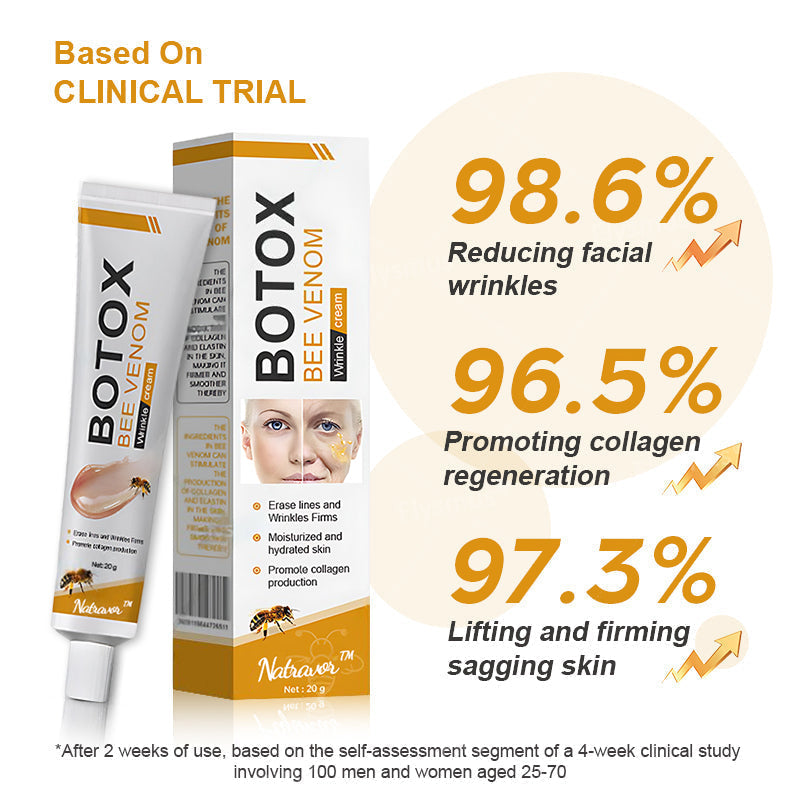 💎👨⚕️Made and shipped from the UK✨Natravor™ Botox Bee Venom Wrinkle Removal Cream-Last Day Promotion 70% OFF
