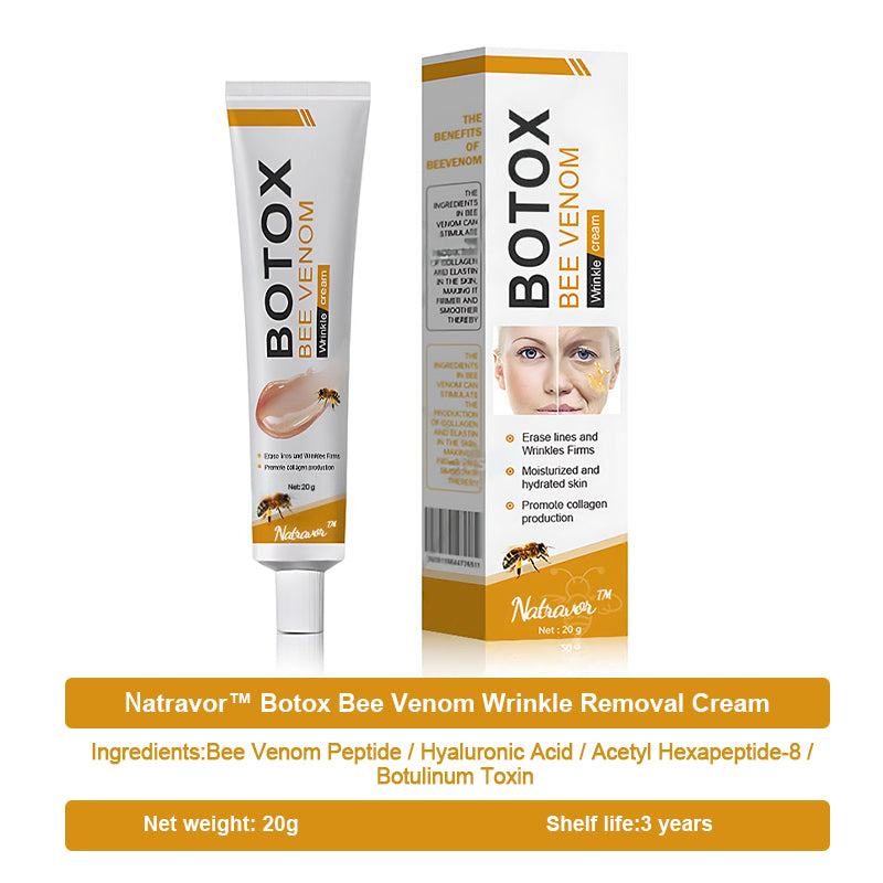💎👨⚕️Made and shipped from the UK✨Natravor™ Botox Bee Venom Wrinkle Removal Cream-Last Day Promotion 70% OFF