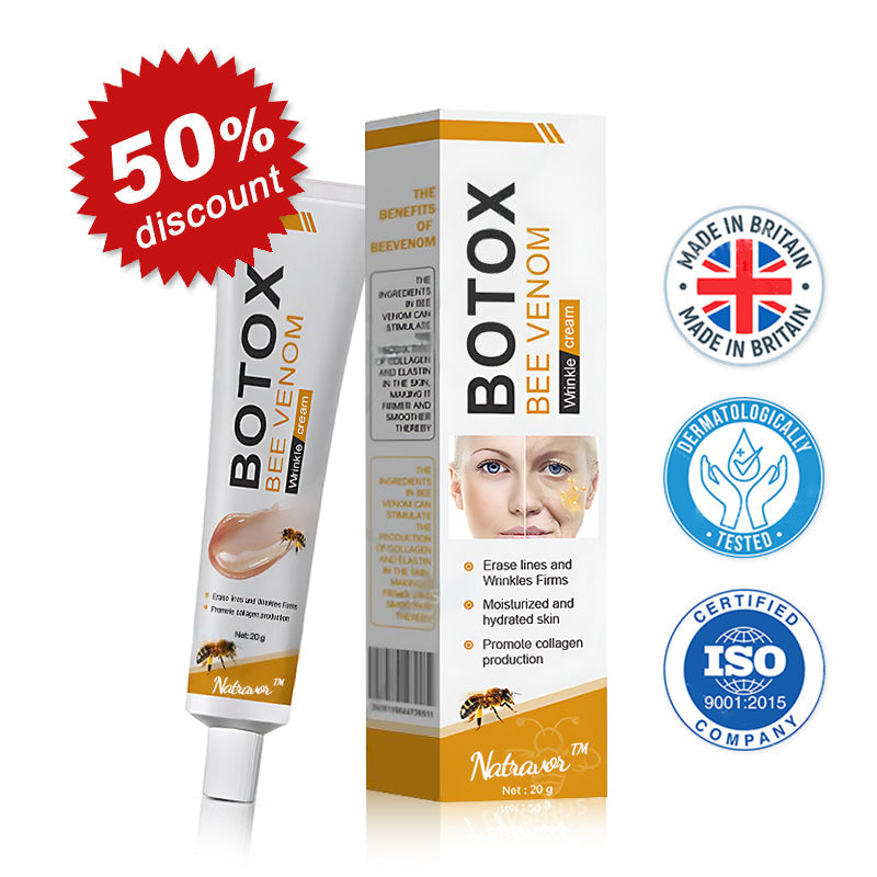 💎👨⚕️Made and shipped from the UK✨Natravor™ Botox Bee Venom Wrinkle Removal Cream-Last Day Promotion 70% OFF