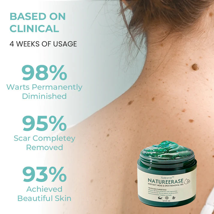 ✅Official Store: Natravor™NatureErase Instant Mole & Spot Removal Gel