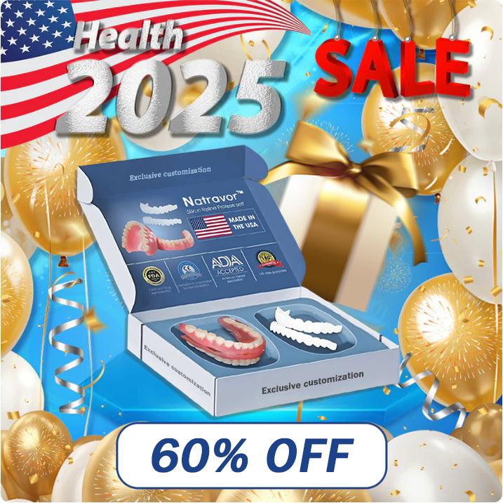 š„ļ¼®atravorā¢- Premium Custom Silicone Denture Set Dual Certification by the American Dental Association (ADA) & the U.S. Food and Drug Administration (FDA)