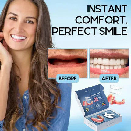 š„ļ¼®atravorā¢- Premium Custom Silicone Denture Set Dual Certification by the American Dental Association (ADA) & the U.S. Food and Drug Administration (FDA)