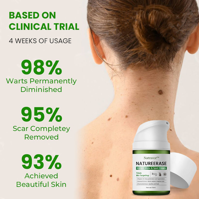 ✅ Official Store: Natravor™ NatureErase Instant Mole & Spot Cream