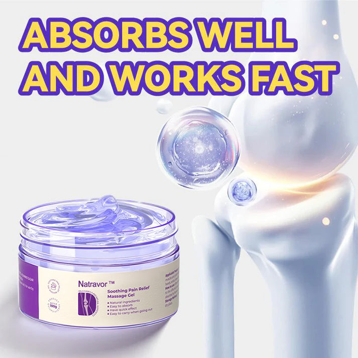 Natravor™ Turmeric & Emu Oil Arthritis Soothing Pain Relief Massage Gel 👨⚕️Australian Osteopathic Association (AOA)Approved