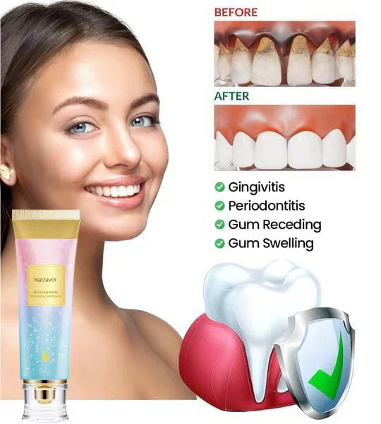 Natravor™Niacinamide Whitening Toothpaste (Imported From USA)