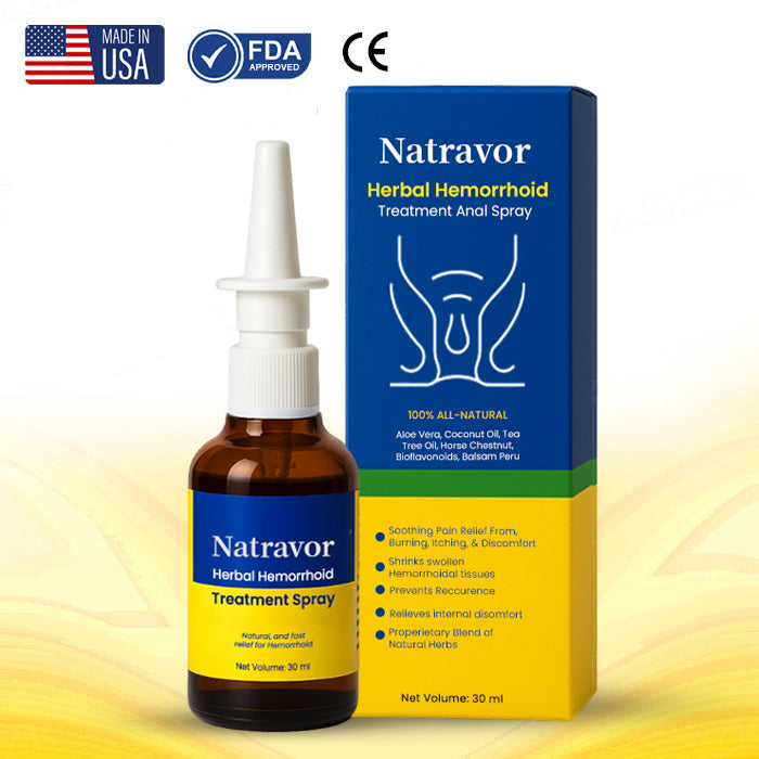🔥Hot Sales - 50% OFF🔥Natravor™ Herbal Hemorrhoid Treatment Anal Spray