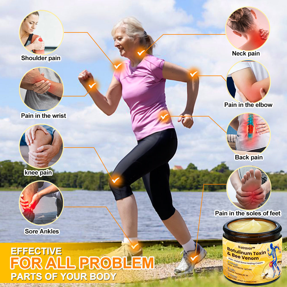 Natravor™ Botulinum Toxin & Bee Venom Pain-Relief Bone Healing Cream