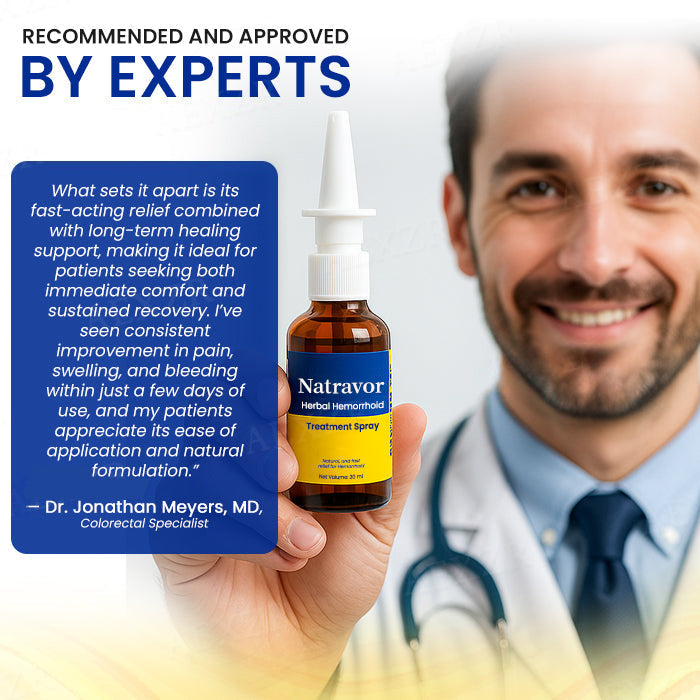 🔥Hot Sales - 50% OFF🔥Natravor™ Herbal Hemorrhoid Treatment Anal Spray