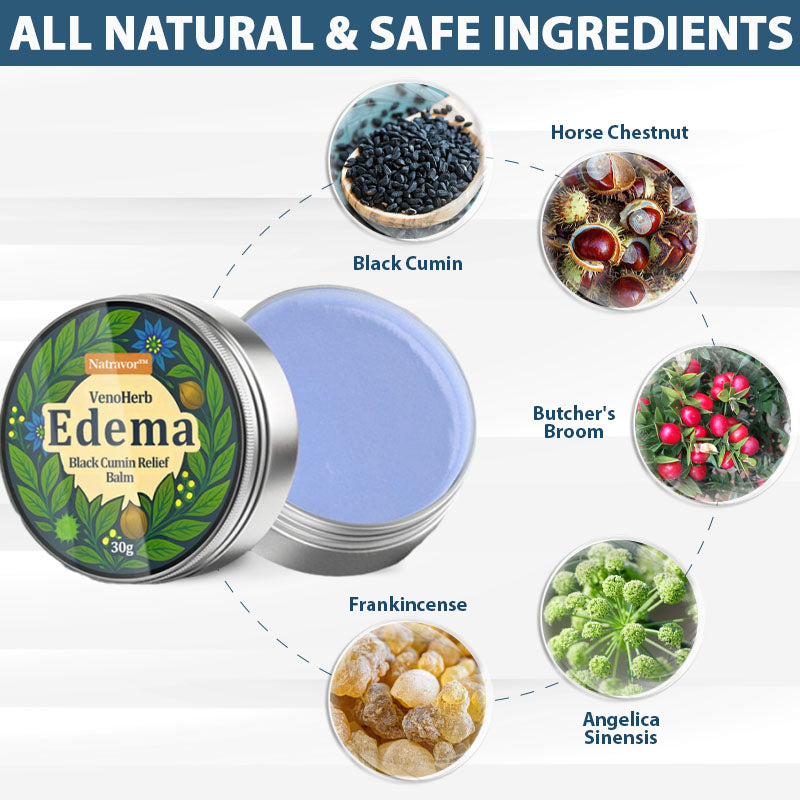Natravor™ VenoHerb Black Cumin Edema Relief Balm