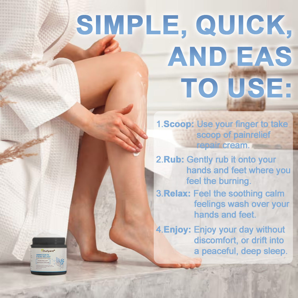✅NHS Approved: Natravor™ Magnesium Pain Healing Bone Cream (Relief of neuropathy, muscle spasms, twitches or cramps, poor bone health and other arthritis)
