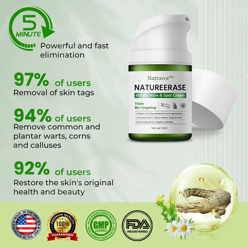 ✅ Official Store: Natravor™ NatureErase Instant Mole & Spot Cream