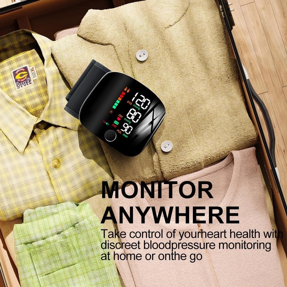 ðð®ððšðŠððð¢ð ðð«ð¢ð¬ð ðð ððšð§ð¢ððšð« - Clinically Accurate w/ Large Backlit Display, Adjustable Cuff, Voice Broadcast & Case