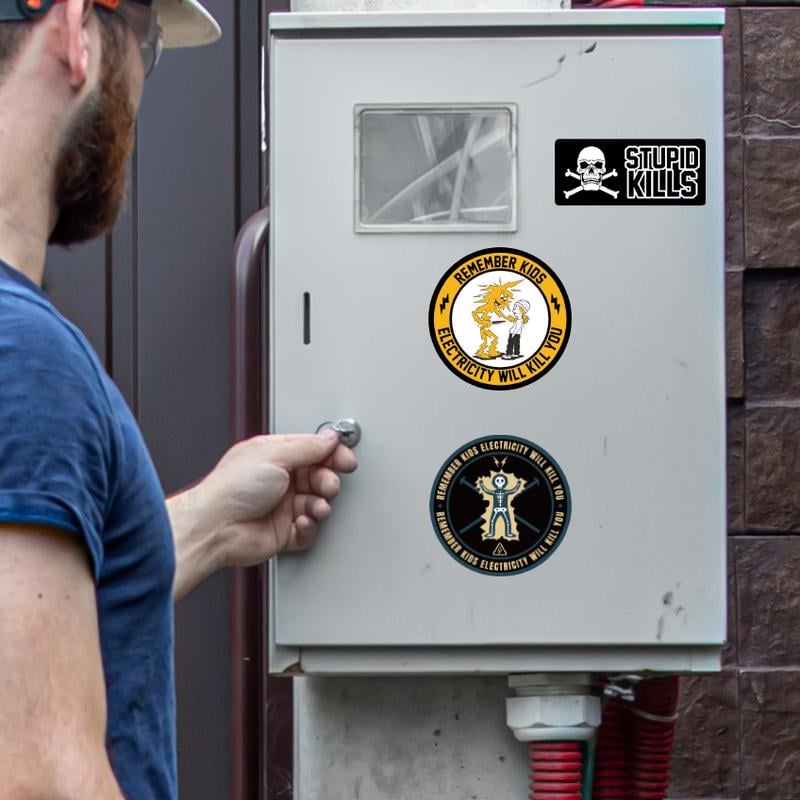 150 PSC Hard Hat Stickers - Best Seller Packs