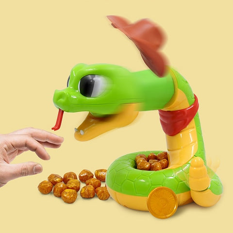 Electric Rattlesnake Toy Snake Scary Trick Toy for Kids Play