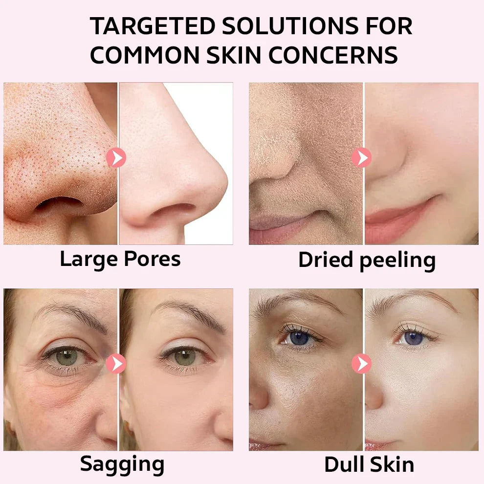 Mascarilla Nocturna de Colágeno - Cuidado de Elasticidad e Hidratación, Reduce la Flacidez y la Opacidad