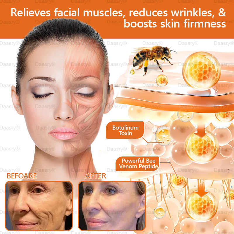 Mayo & Cleveland Clinic Store: Made and Shipped from USA - Natravor™"Dermal Gold" Botox Bee Venom Skin Restoration Cream - LAST DAY 80% OFF