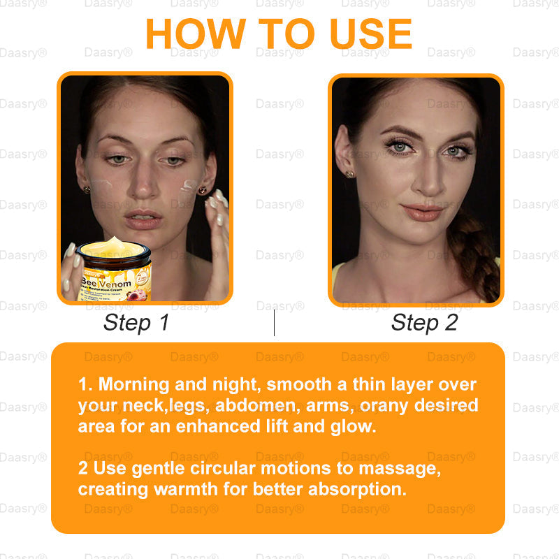 Mayo & Cleveland Clinic Store: Made and Shipped from USA - Natravor™"Dermal Gold" Botox Bee Venom Skin Restoration Cream - LAST DAY 80% OFF