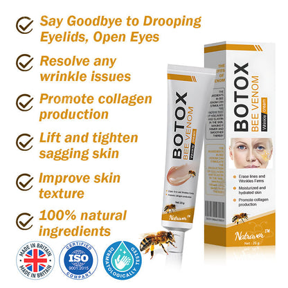 💎👨‍⚕️Made and shipped from the UK✨Ｎatravor™ Botox Bee Venom Wrinkle Removal Cream-Last Day Promotion 70% OFF