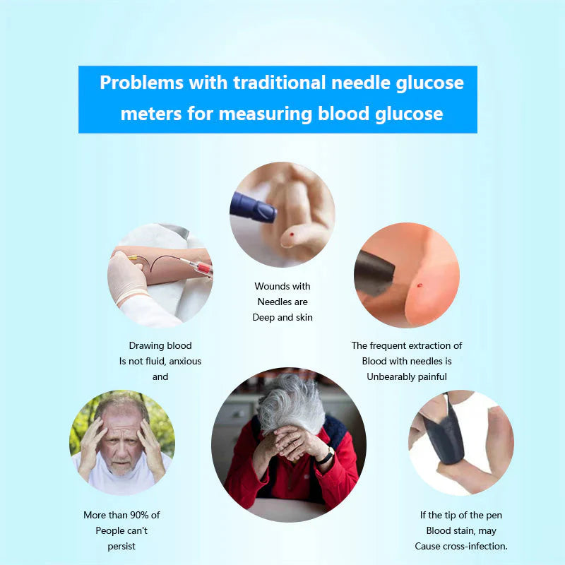 【OFFICIAL STORE】Ｎatravor™ Non-Invasive Blood Glucose Meter[99.9% Accuracy]🔥Big Sale - 50% OFF🔥