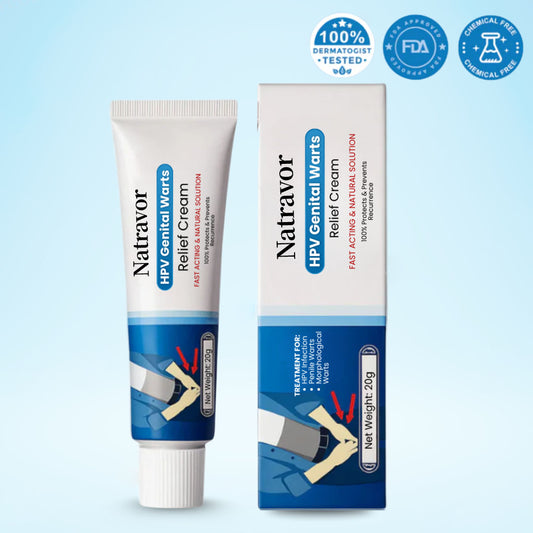 Natravor™ HPV Genital Warts Relief Cream ✅ 70% Off! Ends in 10 Minutes💨💙