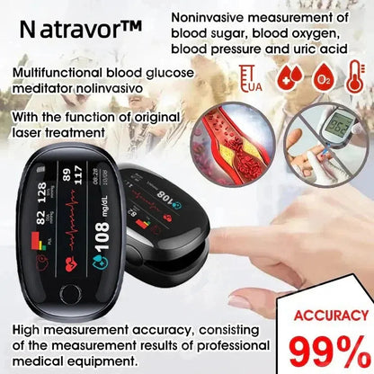 【OFFICIAL STORE】Ｎatravor™ Non-Invasive Blood Glucose Meter[99.9% Accuracy]🔥Big Sale - 50% OFF🔥