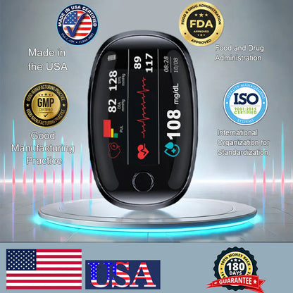 【OFFICIAL STORE】Ｎatravor™ Non-Invasive Blood Glucose Meter[99.9% Accuracy]🔥Big Sale - 50% OFF🔥