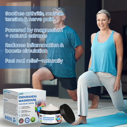 Natravor™ EnduraHeal Magnesium Pain Relief Cream (Treats Arthritis, Neuropathy, Rheumatism, Sports Injuries & More)