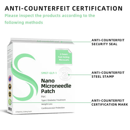 Ｎatravor™ SMGT-GLP-1 Nano Microneedle Patch✨（Painless, long-lasting, addressing diabetes, obesity, and cardiovascular diseases）