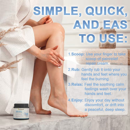✅NHS Approved: Ｎatravor™ Magnesium Pain Healing Bone Cream (Relief of neuropathy, muscle spasms, twitches or cramps, poor bone health and other arthritis)