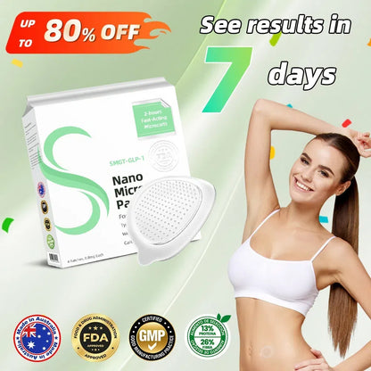 Ｎatravor™ SMGT-GLP-1 Nano Microneedle Patch✨（Painless, long-lasting, addressing diabetes, obesity, and cardiovascular diseases）