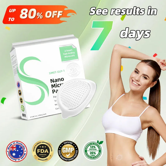 Ｎatravor™ SMGT-GLP-1 Nano Microneedle Patch✨（Painless, long-lasting, addressing diabetes, obesity, and cardiovascular diseases）