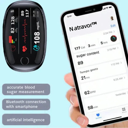 【OFFICIAL STORE】Ｎatravor™ Non-Invasive Blood Glucose Meter[99.9% Accuracy]🔥Big Sale - 50% OFF🔥