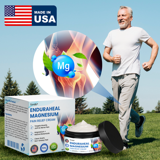 Natravor™ EnduraHeal Magnesium Pain Relief Cream (Treats Arthritis, Neuropathy, Rheumatism, Sports Injuries & More)