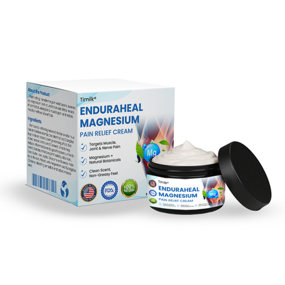 Natravor™ EnduraHeal Magnesium Pain Relief Cream (Treats Arthritis, Neuropathy, Rheumatism, Sports Injuries & More)