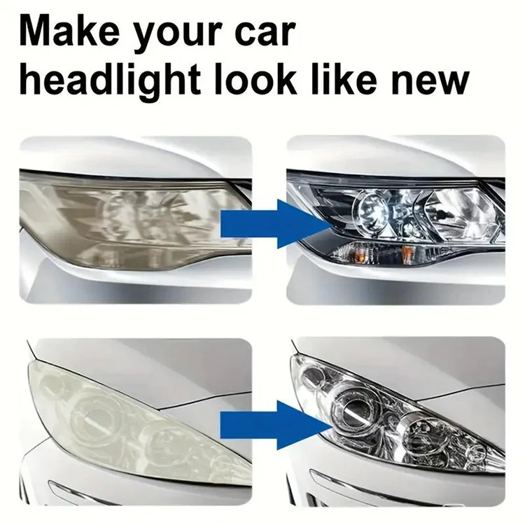🔥LAST DAY PROMOTION - 50%OFF🔥Automotive Headlamp Refurbisher & Crystallization Coating Agent Kit
